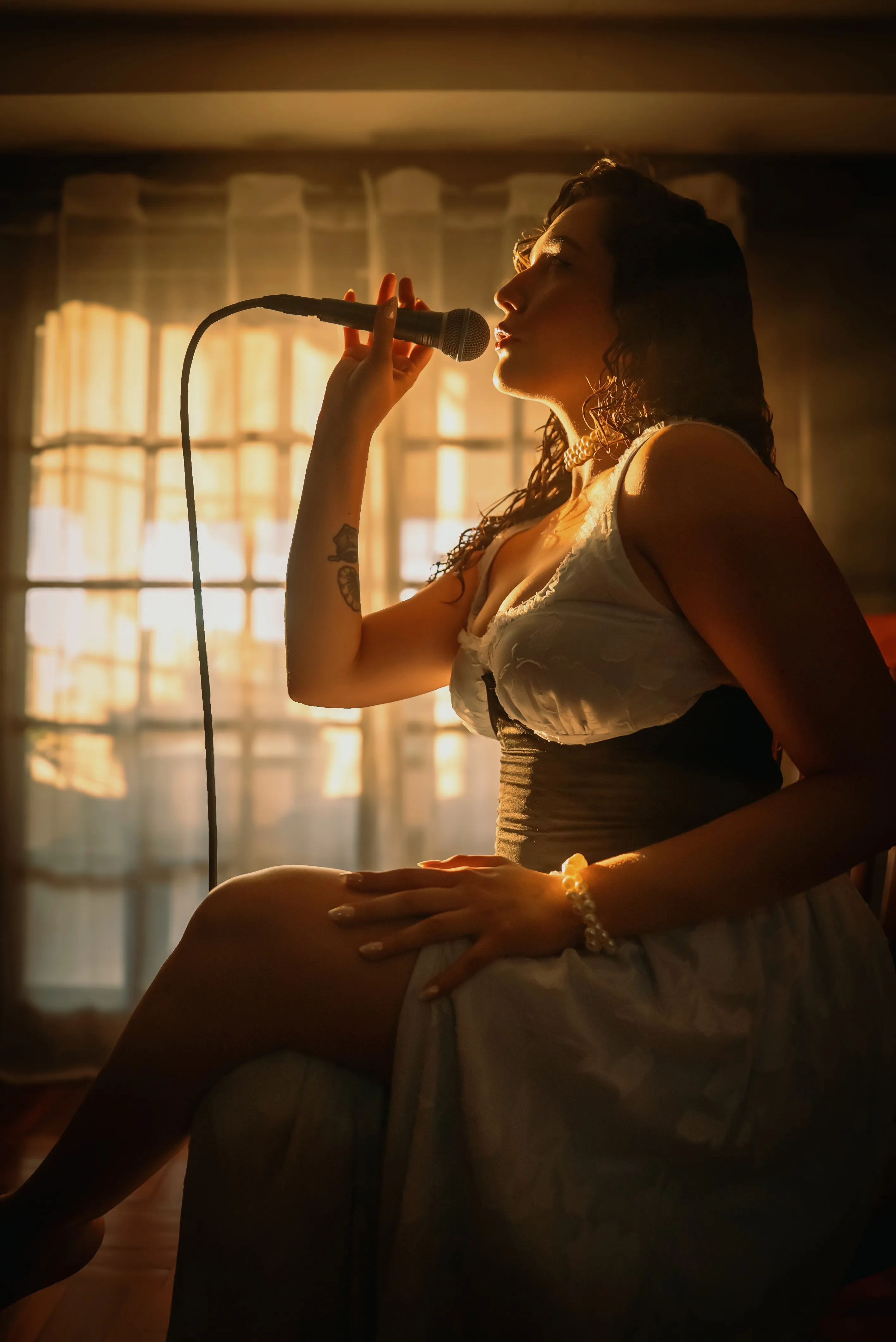 Maché Tinoco en escena
